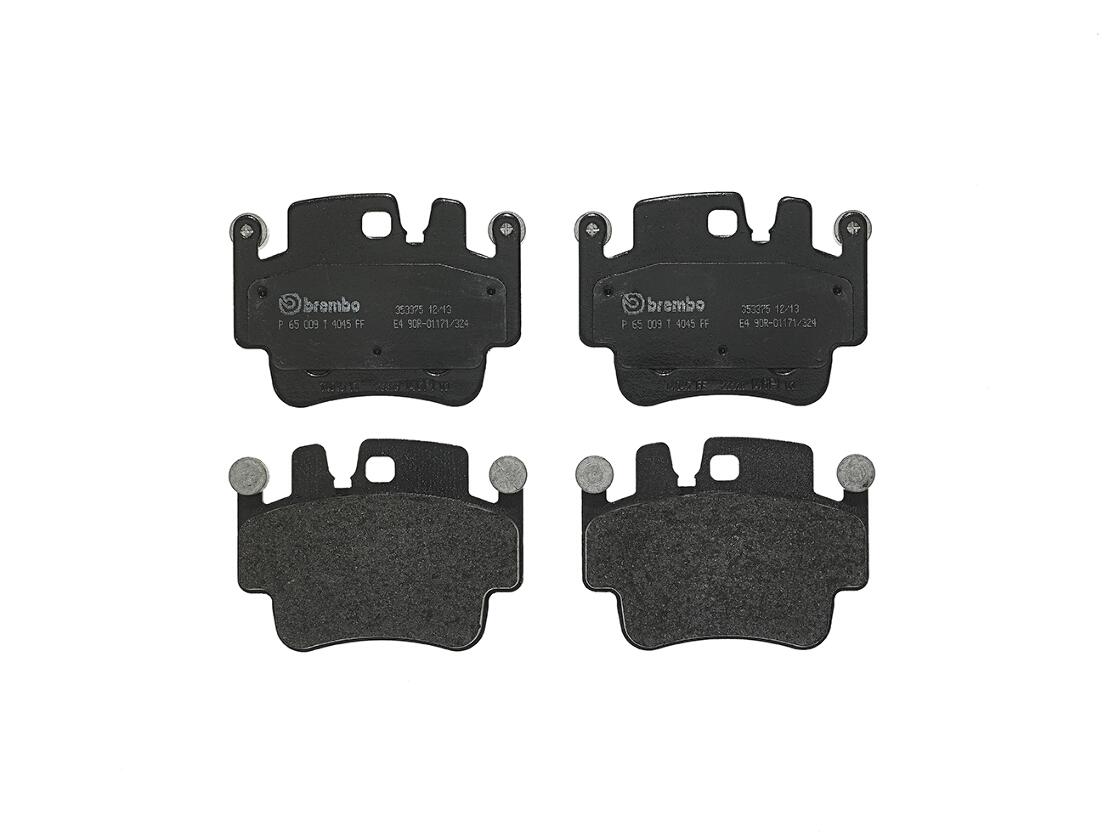 Porsche Disc Brake Pad Set - Front/Rear (Low-Metallic) 99635294930 - Brembo P65009